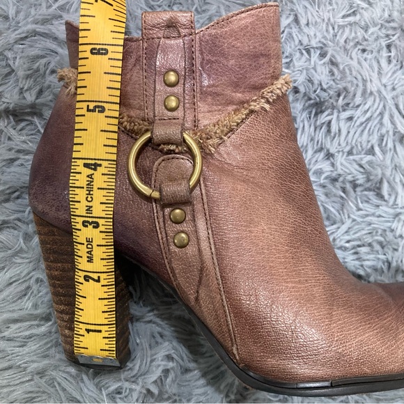 Ombré Purple Moto Boots - Picture 4 of 16